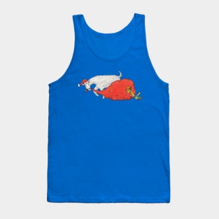 Christmas goat Tank Top